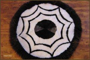 Fåreskind - Runde tæpper - beguiling-round-carpets-sheepskin-adam-leather