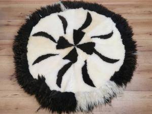 Fåreskind - Runde tæpper - carpets-eco-adam-leather